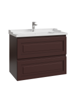 Тумба с раковиной Caprigo Wales Смальти 80 шоколад