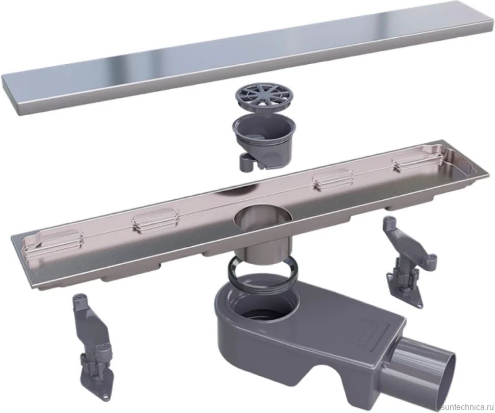 Душевой трап (лоток) RGW Shower Drain SDR-22 40 см, хром
