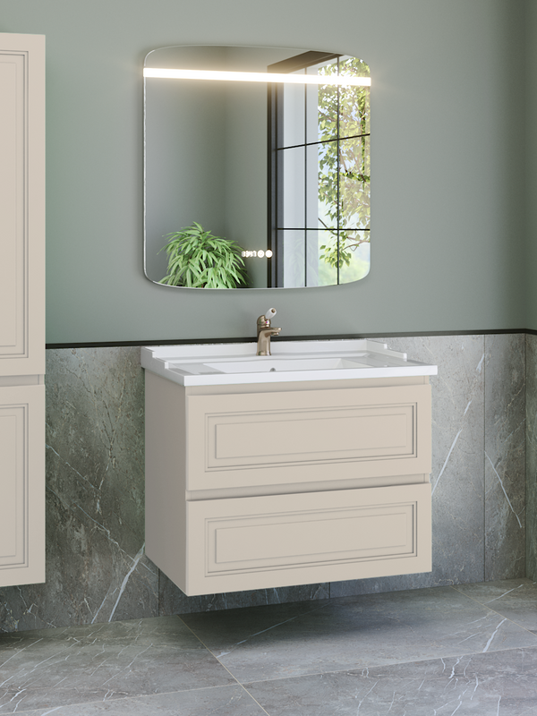 Мебель для ванной комнаты Caprigo Wales 80 беж лайт