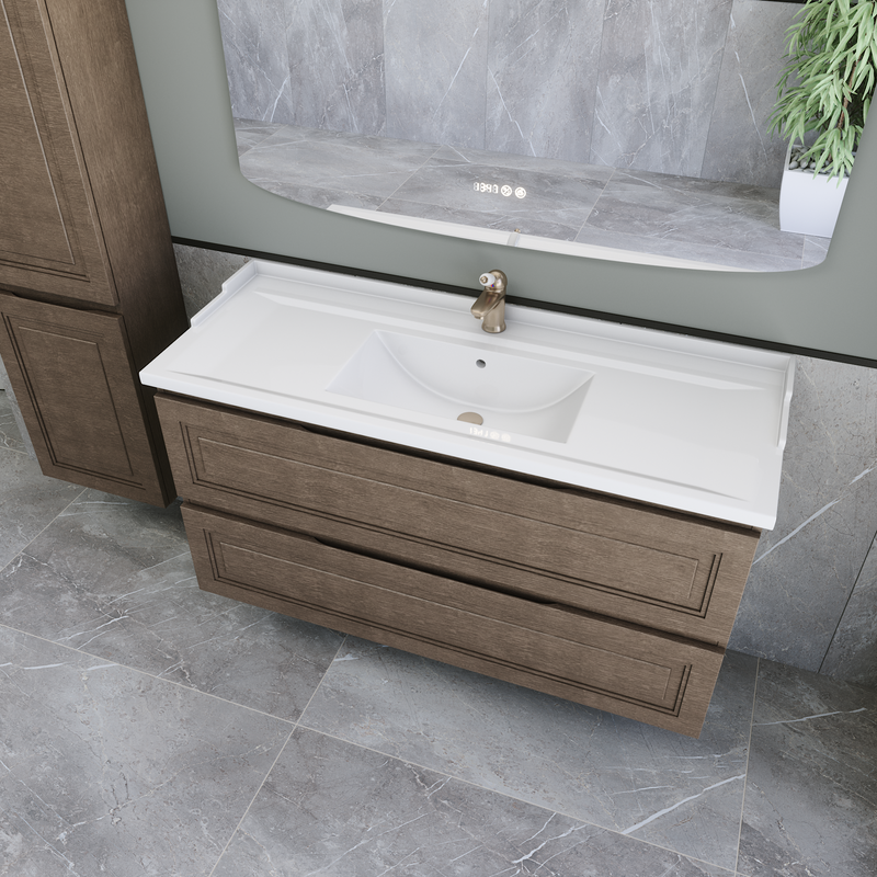 Мебель для ванной комнаты Caprigo Wales 120 шоколадный орех