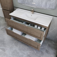 Мебель для ванной комнаты Caprigo Wales 120 шоколадный орех