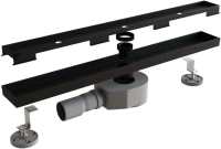 Душевой трап (лоток) RGW SDR-08B черный, 60 см