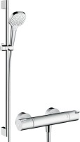 Термостатический смеситель Hansgrohe Ecostat 1001 CL ВМ 13211000 + Душевой гарнитур Hansgrohe Croma Select E Multi 26590400