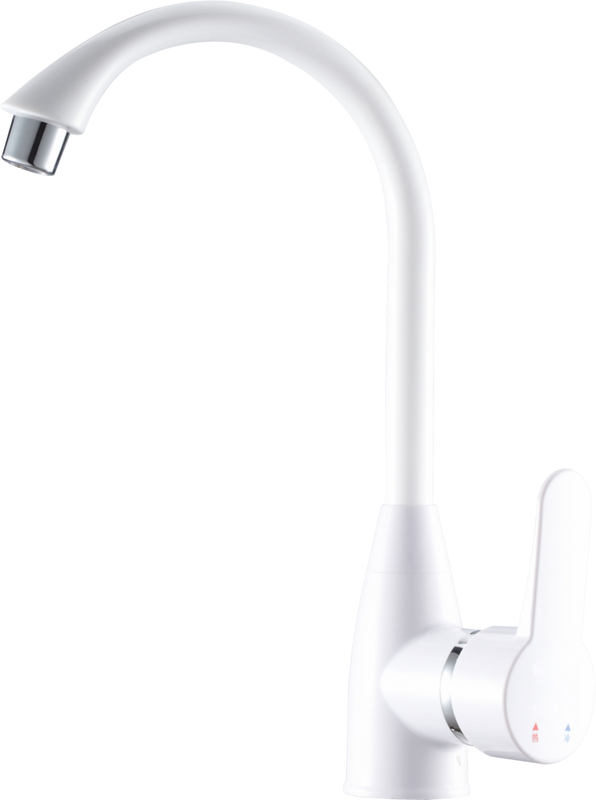 Комплект Мойка Paulmark Kante 50 PM105152-WH белый + Смеситель РМС PL5 PL5-017F белый