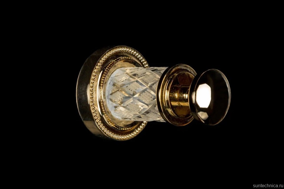 Крючок Boheme Murano Cristal 10906-CRST-G золото