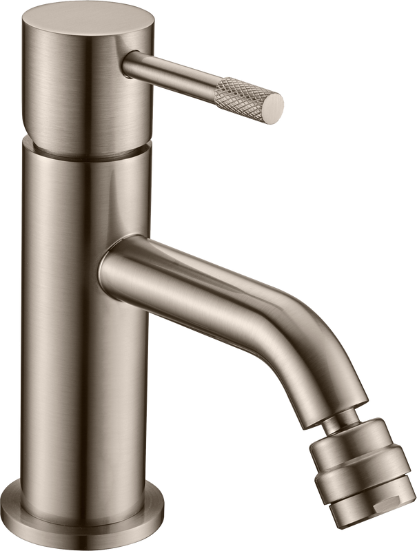 Смеситель для биде Boheme Uno 466-NB nickel brush