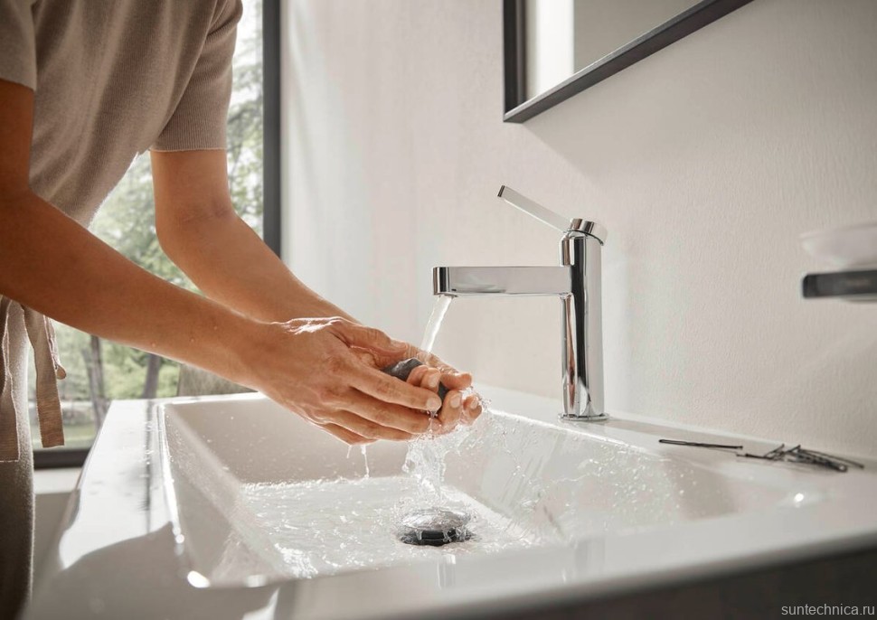 Смеситель для раковины Hansgrohe Finoris 100 76010000 хром