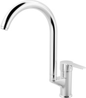 Комплект Мойка Paulmark Kroner PM215951-BS брашированная нержавеющая сталь + Смеситель MEGA Snow MG-SH03 хром