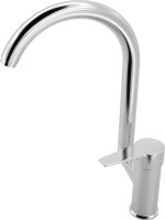 Комплект Мойка Paulmark Kroner PM215951-BS брашированная нержавеющая сталь + Смеситель MEGA Snow MG-SH03 хром