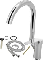 Комплект Мойка Paulmark Kroner PM215951-BS брашированная нержавеющая сталь + Смеситель MEGA Snow MG-SH03 хром