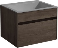 Мебель для ванной комнаты Vincea Chiara 60 темный дуб