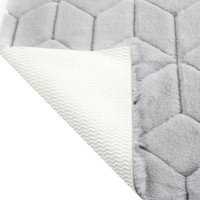Коврик Fixsen Diamont FX-9050K 120x70, серый