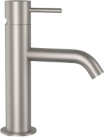 Смеситель для раковины Remer X Style Inox SSX10B с донным клапаном click-clack