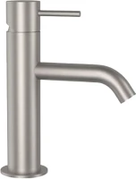 Смеситель для раковины Remer X Style Inox SSX10B с донным клапаном click-clack