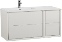 Тумба с раковиной Cezares Bellagio 106 L bianco opaco