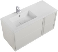 Тумба с раковиной Cezares Bellagio 106 L bianco opaco