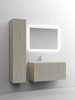 Мебель для ванной комнаты Sancos Snob T 100 см, L, beige soft