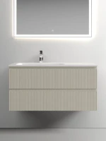 Мебель для ванной комнаты Sancos Snob T 100 см, L, beige soft
