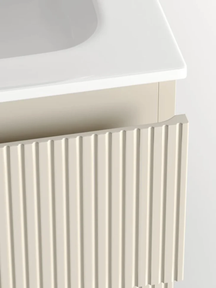 Мебель для ванной комнаты Sancos Snob T 100 см, L, beige soft