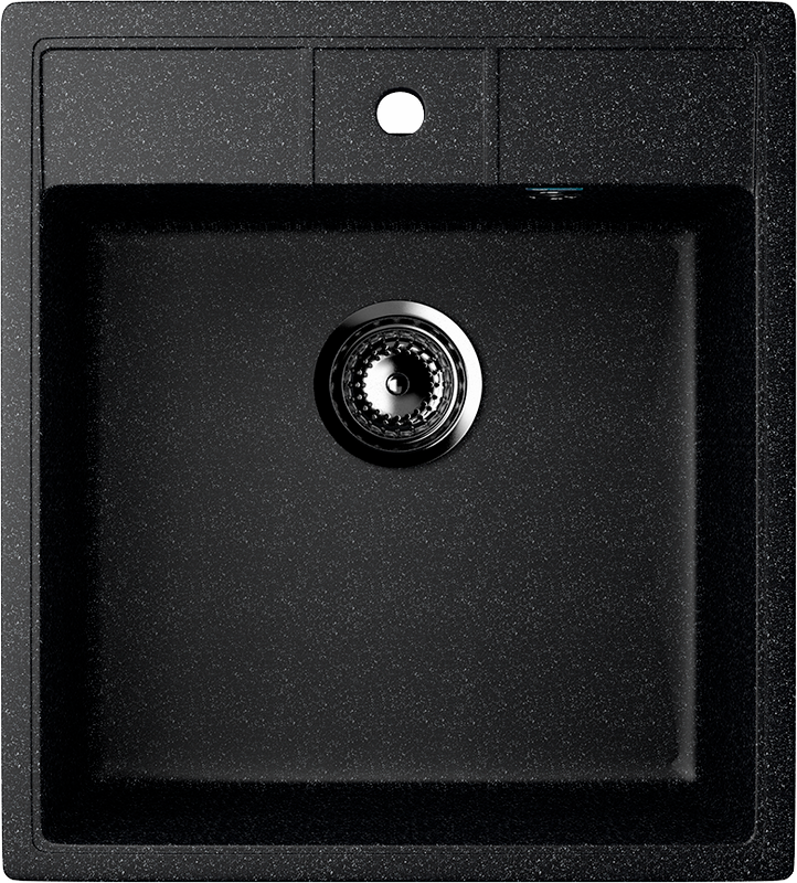 Мойка кухонная Ulgran U-406 -308 черная