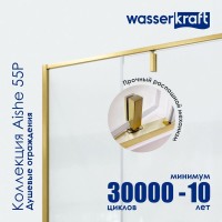 Душевая дверь в нишу Wasserkraft Aisch 55P 55P04