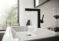 Смеситель для раковины Hansgrohe Finoris 230 76063670 матовый черный
