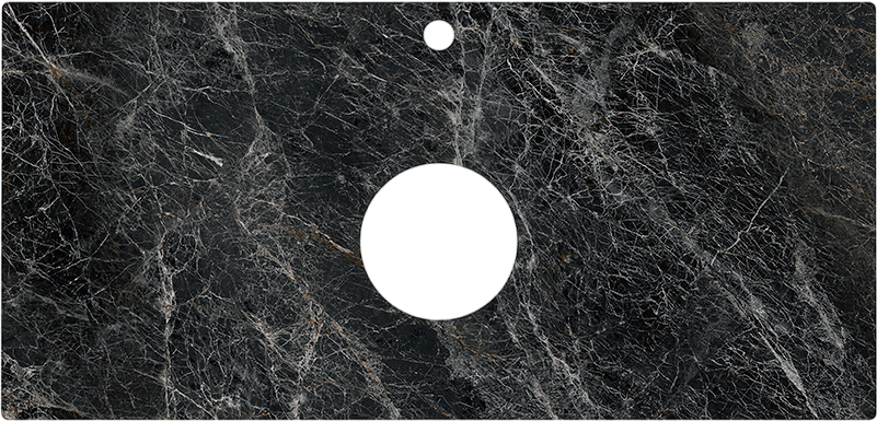 Тумба с раковиной KERAMA MARAZZI Plaza Classic Neo 100 напольная, орех, с раковиной Plaza PLR.wb.60