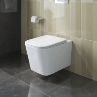Унитаз подвесной BelBagno Due BB5171CH-TOR/SC безободковый Унитаз подвесной BelBagno Due BB5171CH-TOR/SC безободковый