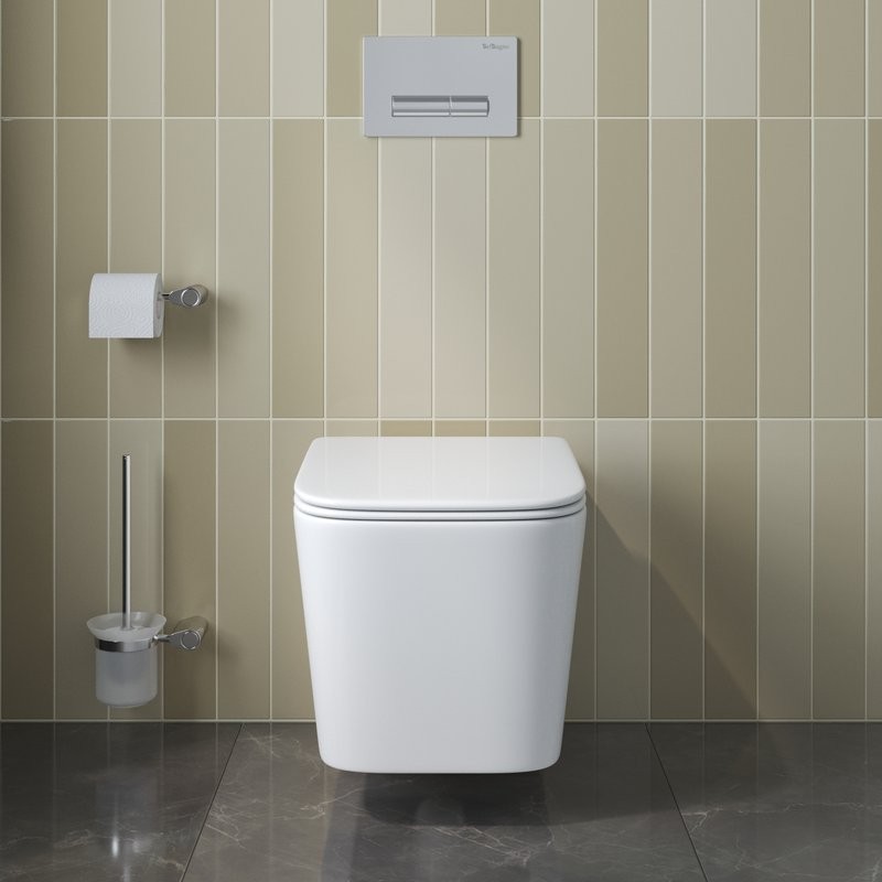 Унитаз подвесной BelBagno Due BB5171CH-TOR/SC безободковый