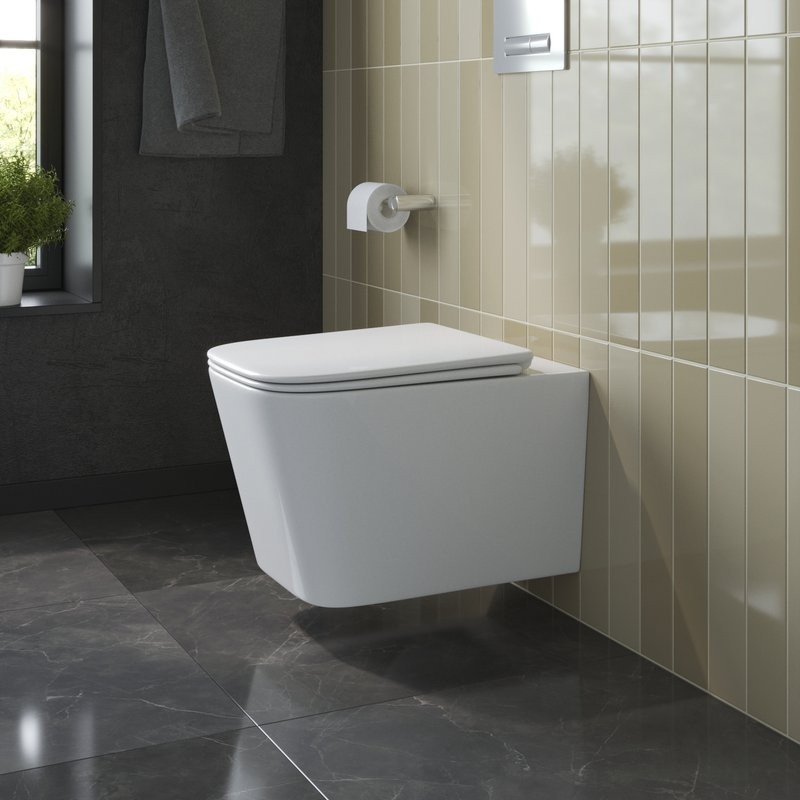 Унитаз подвесной BelBagno Due BB5171CH-TOR/SC безободковый