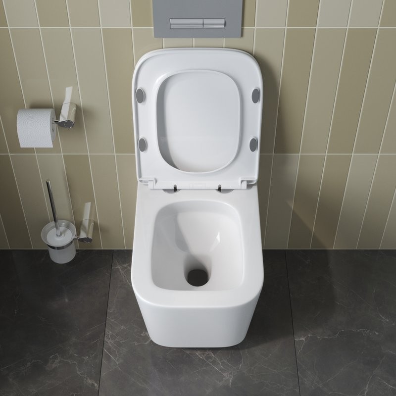 Унитаз подвесной BelBagno Due BB5171CH-TOR/SC безободковый