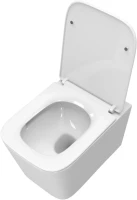 Унитаз подвесной BelBagno Due BB5171CH-TOR/SC безободковый Унитаз подвесной BelBagno Due BB5171CH-TOR/SC безободковый