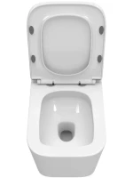 Унитаз подвесной BelBagno Due BB5171CH-TOR/SC безободковый Унитаз подвесной BelBagno Due BB5171CH-TOR/SC безободковый