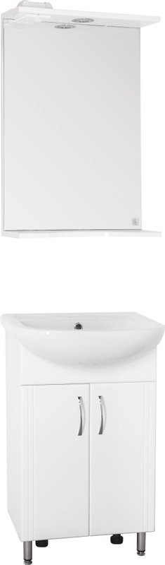 Тумба под раковину Style Line Эко Стандарт №9 50 белая