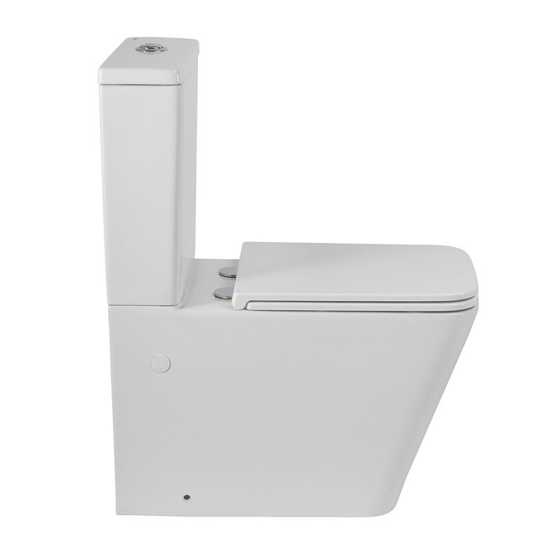 Унитаз-компакт напольный BelBagno Ardente-R BB02093CPR/SC безободковый, крышка с микролифтом, бачок BB02093T