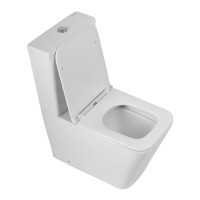 Унитаз-компакт напольный BelBagno Ardente-R BB02093CPR/SC безободковый, крышка с микролифтом, бачок BB02093T
