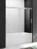 Шторка на ванну Cezares Tandem Soft VF 2 180/145 C Cr IV стекло прозрачное