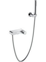Смеситель для ванны с душем Boheme Stick 123-CRCR.2 chrome touch chrome