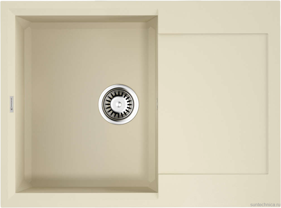 Комплект Мойка Omoikiri Sakaime 68-BE ваниль + Измельчитель Nagare slim 1250-AZ azur blue