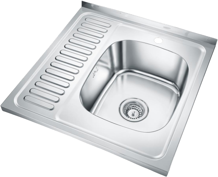 Мойка кухонная Emar Steel T6060RQ R