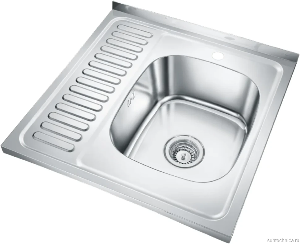 Мойка кухонная Emar Steel T6060RQ R