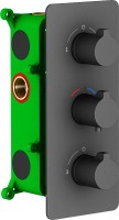 Душевой комплект Timo Petruma SX-5049/03SM с термостатом, черный