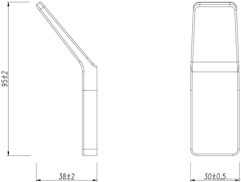 Крючок Lemark Smooth line 9711001 хром, 2 шт