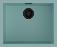 Комплект Мойка Omoikiri Yamakawa 55-U/I-AZ azur blue + Измельчитель Nagare slim 900