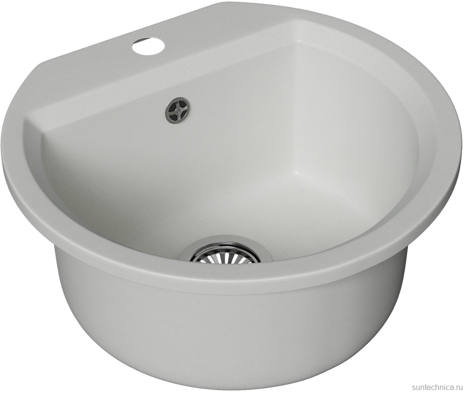 Мойка кухонная Domaci Римини DGD 51-650 белая