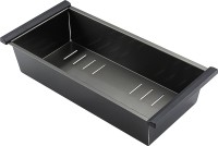 Мойка кухонная Gappo GS5040-6 с коландером, графит