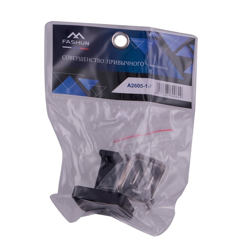 Крючок Fashun A26-17 A2605-1-17 графит, на шурупах