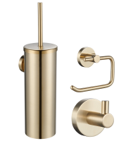 Набор Wonzon & Woghand WW-8100-G 3 предмета, брашированное золото