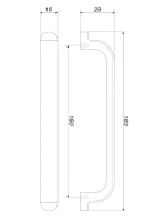 Тумба с раковиной BelBagno Due 60 ручки матовый атласный никель, bianco lucido