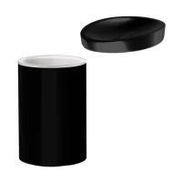 Набор Стакан Colombo Design Plus W4941.NM + Мыльница W4940.NM Набор Стакан Colombo Design Plus W4941.NM + Мыльница W4940.NM